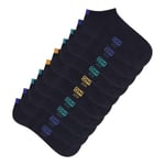 Dim Garçon Socquettes Ecodim Enfant X5 Chaussettes, Noir/Bleu Marine, 31-34 EU