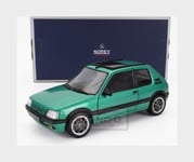 1:18 NOREV Peugeot 205 1.9 Gti Griffe With Windowroof 1991 Green NV184847