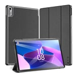 Dux Ducis Domo Series Étui de Protection à Trois Volets pour Lenovo Tab P11 Gen 2 Noir