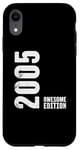 Coque pour iPhone XR 20 Years 20th Birthday Old Man Woman 2005