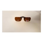 Solglas Clip-on Brun uv400