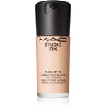 MAC Cosmetics Studio Fix Fluid SPF 15 24HR Matte Foundation + Oil Control mattifying foundation SPF 15 shade NC10 30 ml