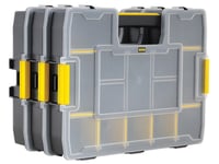 STANLEY® SORTMASTER™ Junior Stackable Organiser Bonus Triple Pack STA197487