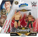 WWE Action Figure - Championship Showdown Series #17 - Gunther VS Rey Mysterio