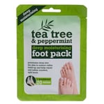 Xpel Tea Tree Tea Tree & Peppermint Deep Moisturising Foot Pack jalkavoide 1