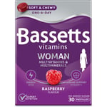 Woman Multivitamins & Multiminerals Raspberry Flavour 30 Gummy