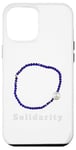 Coque pour iPhone 12 Pro Max Bracelet Bleu Mouvement Solidarité Tendance Femmes Droits 4B