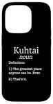 Coque pour iPhone 14 Pro Souvenirs Kuhtai / Kuhtai Tourist / Faux définition drôle