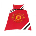 Manchester United FC Core Stripe Duvet Set