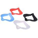 Silicone Antisweat Light Blocking Eye Mask Cover Vr Glasses Pad Blue