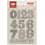 Stamperia Clearstamps - Gear up for Christmas Numbers