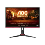 AOC INTERNATIONAL Gaming C27G2ZU/BK - Écran LED jeux incurvé 27" 1920 x 1080 Full HD (1080p) @ 240 Hz VA 300 cd/m² 3000:1 0.5 ms 2xHDMI, DisplayPort haut-parleurs noir, rouge