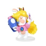 Figurine Mario + The Lapins Crétins Kingdom Battle - Peach 8cm