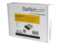 Startech.Com 5.25 In Rugged Sata Hard Drive Mobile Rack Drawer - Aluminum Removable Hard Drive Bay (Drw150satbk) - Förvaringsmobilrack - 3.5" - Svart