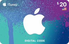 Apple iTunes Gift Card 20 USD USA