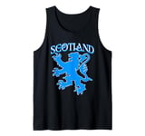 Scotland Lion Emblem s Patriotic Scottish Tank Top