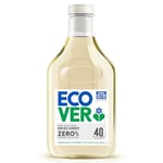 Ecover Concentrated Non Bio Zero Laundry Liquid for Sensitive Skin, Baby Laundry Detergent, 40 Washes, 1.43L