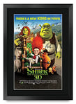 HWC Trading FR A3 Shrek 4 Forever After Gifts Printed Poster Signed Autograph Picture for Movie Memorabilia Fans - A3 Framed