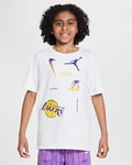 Los Angeles Lakers Courtside Statement Edition Older Kids' Jordan NBA Max90 T-Shirt