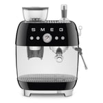 Smeg EGF03BLUK 50's Style Espresso Coffee Machine & Grinder