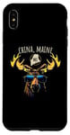 iPhone XS Max China Maine USA Moose Wearing Sunglasses Design Case