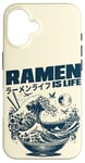 iPhone 16 Ramen is Life, Manga Anime Otaku Japan Kawaii Ramen Case