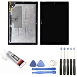 VITRE + ECRAN LCD POUR Microsoft Surface Pro 3 TOM12H20 NOIR+OUTILS+COLLE