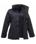 Veste Parka Femme 3 En 1 - Tra132 - Bleu Marine