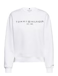 Tommy Hilfiger Mdrn Reg Corp Logo C-Nk Swtshrt Vit