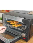 Quest 35409 9 Litre Mini Oven And Grill, 100-230, 60 Min Timer Auto Shut Off,