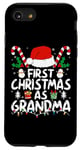 iPhone SE (2020) / 7 / 8 First Christmas As Grandma Family Matching New Grandmother Case