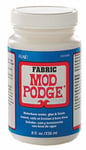 8oz FABRIC MOD PODGE WATER BASED SEALER GLUE & FINISH EMBELLISH MATERIAL CRAFT