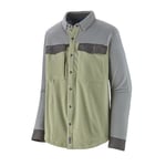 Patagonia M's L/S Early Rise Snap Shirt Salvia Green - XL