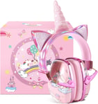 Casque Anti-bruit Enfant, Casque Pliable Réglable Casque Enfant Anti bruit 2 3 4 5 6 7 8 ans, Protection Auditive confortable, Concert Casque Anti bruit pour Bébé und Autisme