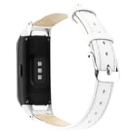 Samsung Galaxy Fit klockarmband i koskinn - Vit