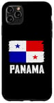 Coque pour iPhone 11 Pro Max T-shirt Panama pour homme et femme Drapeau panaméen Panama