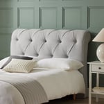 Habitat Charlotte Double Headboard - Grey