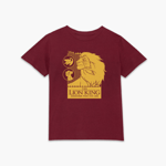 Le Roi Lion Simbas Journey T-shirt Enfant - Bordeaux - 3-4 ans - Burgundy