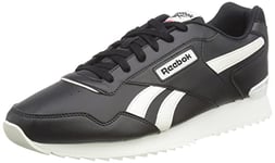 Reebok Unisex Glide Ripple Clip Sneaker, CBLACK/Chalk/CBLACK, 12 UK