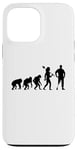 Coque pour iPhone 13 Pro Max Evolution Chirurgie d'amputation Prothétique Jambe Amputé