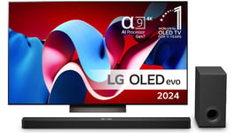 LG 83" OLED83C44LA + LG Soundbar NS90TY