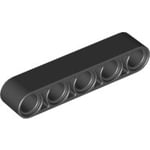 LEGO Technical – Pack of 10 Liftarm 1x5 in black.