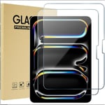 2.5D skärmskydd för iPad - HD härdat glas (2-pack) iPad air 10.9 (2024)