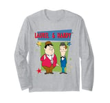 Laurel & Hardy Comic Book Stars Long Sleeve T-Shirt