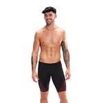 Speedo Eco Endurance + Pro II Jammers de natation Homme, Noir/Fed Rouge, 3XS