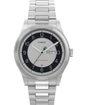 Mens New Smart Timex Waterbury Traditional 39mm Day & Date 100m W/Proof Watch