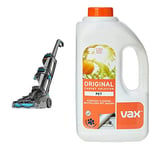 Vax Dual Power Pet Advance Carpet Cleaner | Dual Rotating Brushbars | Pre-treatment wand and Wash Hose - CDCW-DPXA & Original Pet 1.5L Carpet Cleaner Solution -1-9-142054