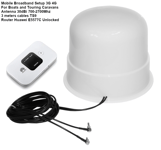 Mobile Broadband Antenna Aerial Booster LTE 4G 3M Huawei E5577C Boat Motorhome