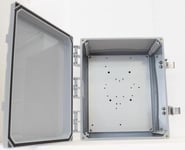 VENTEV TerraWave 12" x 10" x 6" Wi-Fi Enclosure w/ Solid Door  Latching Locks  4 RPTNC Holes  Cisco Backplate - nettverkenhetshus