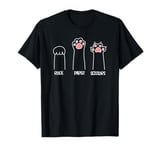 Rock Paper Scissors Cat paw T-Shirt